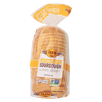 Izzio Artisan Bakery Organic Frozen San Francisco Style Sourdough 24oz