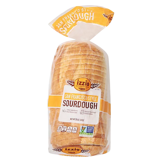 Izzio Artisan Bakery Organic Frozen San Francisco Style Sourdough 24oz