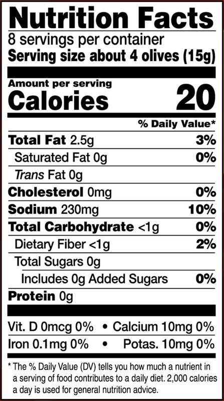 Freestyle Snacks Original Green Olives Pouch, 4oz.