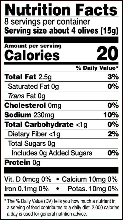 Freestyle Snacks Original Green Olives Pouch, 4oz.