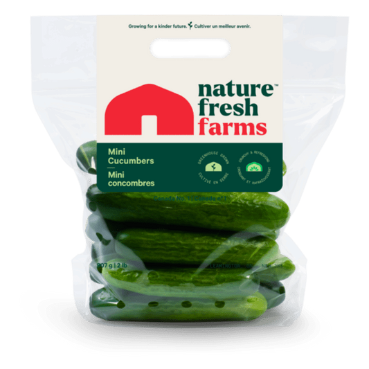 Mini Seedless Cucumbers - 1lb