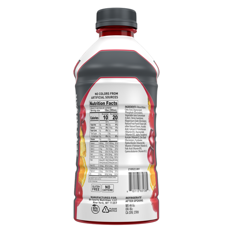 BODYARMOR Zero Sugar Fruit Punch 28oz Btl