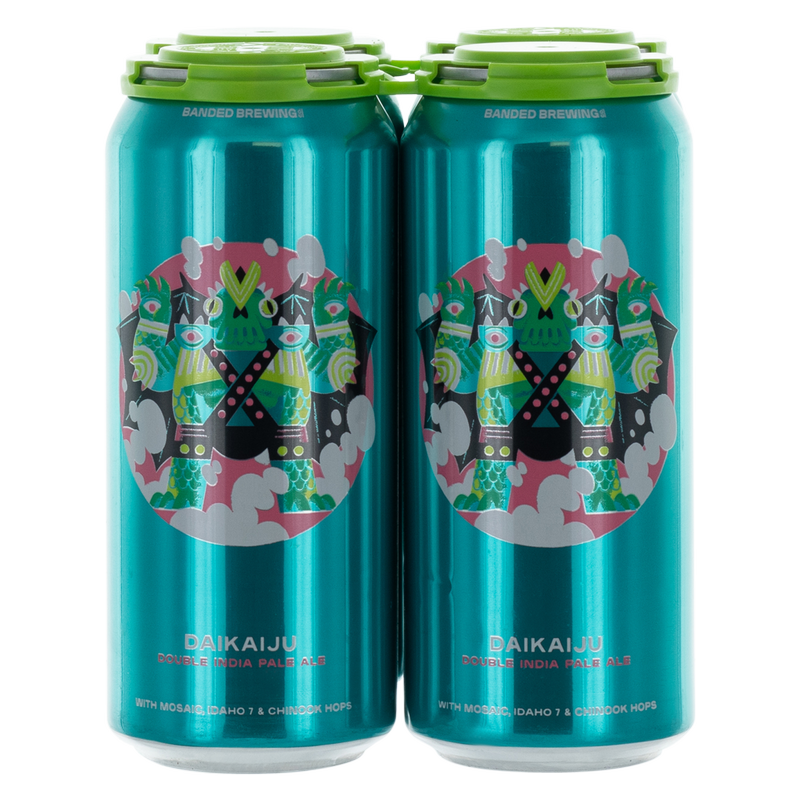 Banded Brewing Daikaiju DIPA 4pk 16oz Can 8.7% ABV