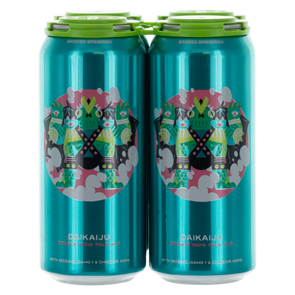 Banded Brewing Daikaiju DIPA 4pk 16oz Can 8.7% ABV