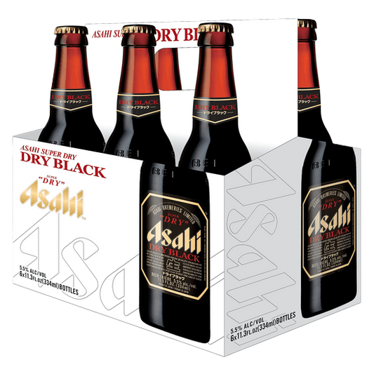 Asahi Super Dry Black (6PKB 11.2 OZ)