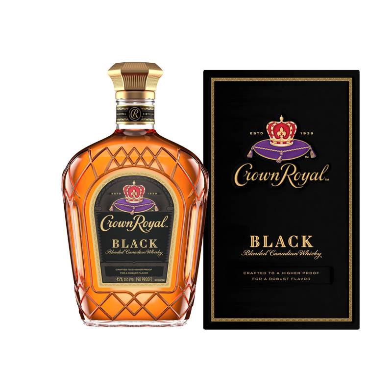 Crown Royal Black Canadian Whisky 750ml