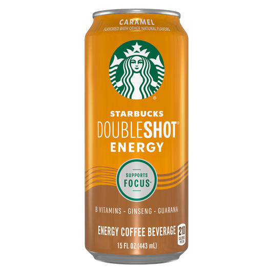 Starbucks Doubleshot Caramel 15oz Can