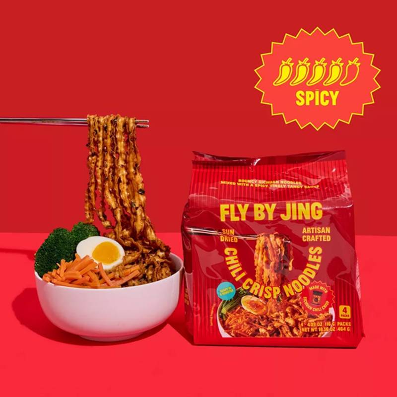 Fly By Jing Sichuan Chili Crisp Noodles 4ct