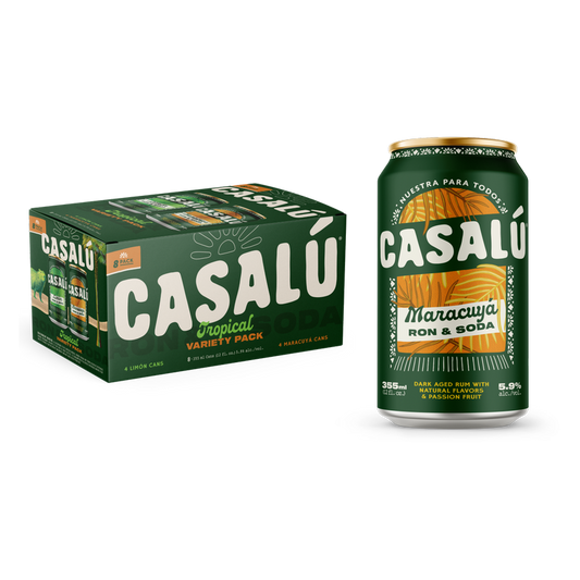 Casalu Variety Ron & Soda 8pk 12oz 5.9% ABV