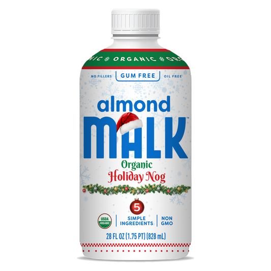 MALK Organic Almond Holiday Nog 28oz Btl