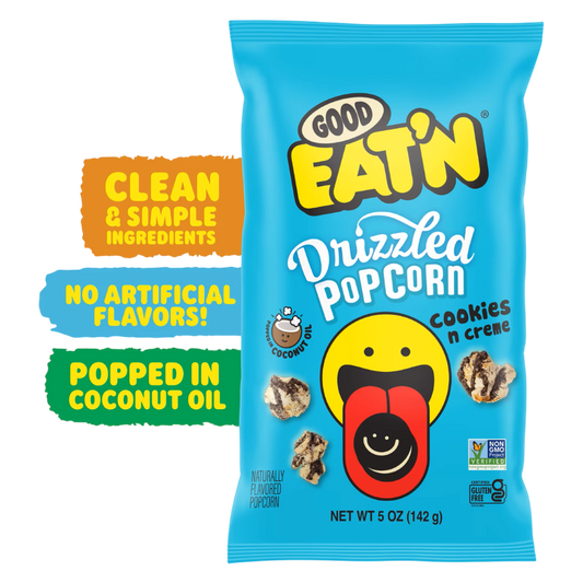 Good Eat'n Cookies N'Crème Popcorn, 5oz