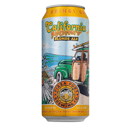 Pizza Port Brewing California Honey Blonde Ale 6pk 16oz Can