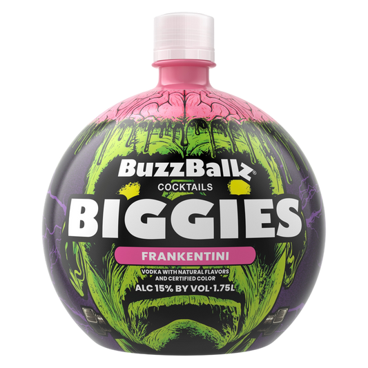 BuzzBallz Biggies Frankentini Cocktail, 1.75l, 30 Proof (15% ABV)