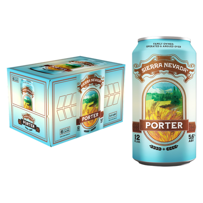 Sierra Nevada Porter Craft Beer 6pk 12oz Cans