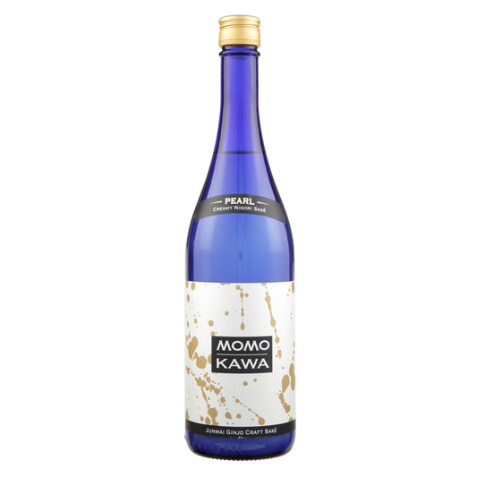 Momokawa Nigori Genshu Pearl Sake 750ml