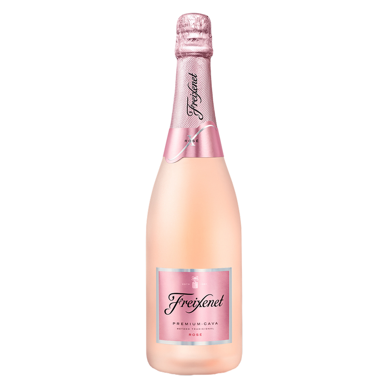 Freixenet Cordon Negro Rose Cava Sparkling Wine 750 ml