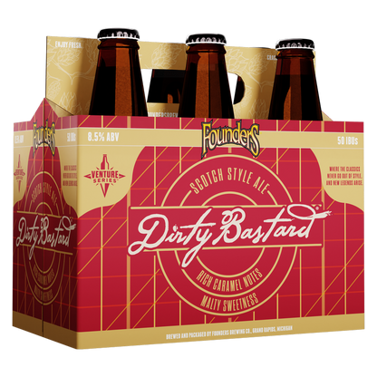 Founders Dirty Bastard Scotch Ale 6pk 12oz Btl 8.5% ABV