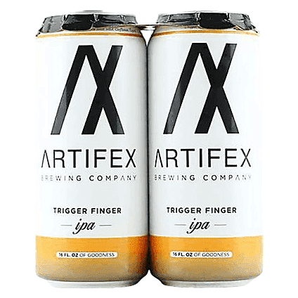 Artifex Brewing Trigger Finger IPA 4pk 16oz Can