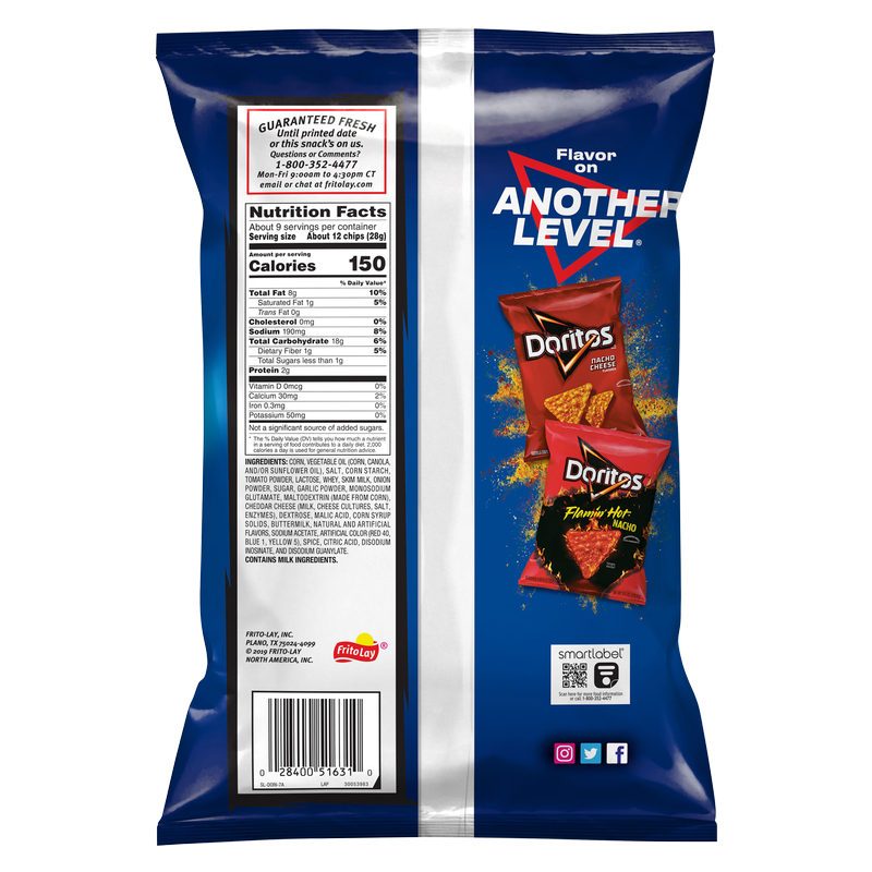 Doritos Cool Ranch Tortilla Chips 9.25oz