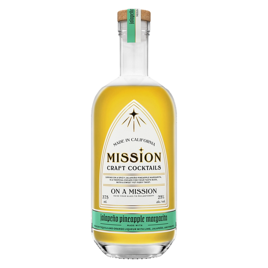 Mission Craft Jalapeno Pineapple Margarita 375ml 25% ABV