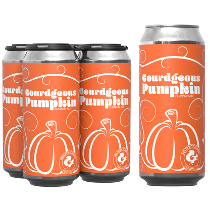 Mighty Squirrel Gourdgeous Pumpkin Ale 4pk 16oz Can 6.1% ABV