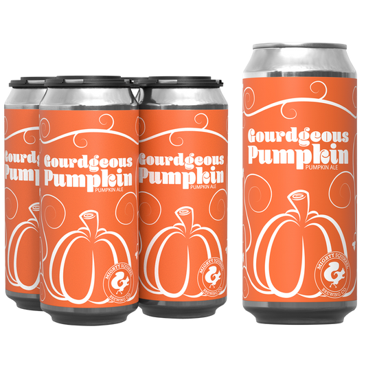 Mighty Squirrel Gourdgeous Pumpkin Ale 4pk 16oz Can 6.1% ABV