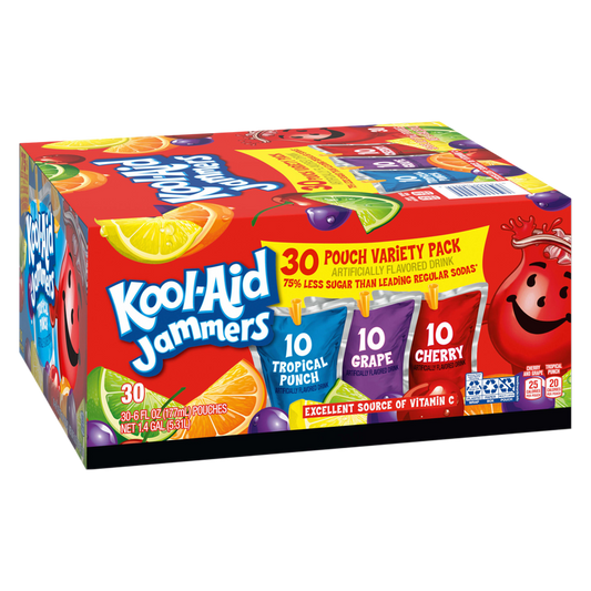Kool-Aid Jammers Variety 30pk 6oz