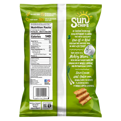 Sunchips French Onion Whole Grain Chips 7oz