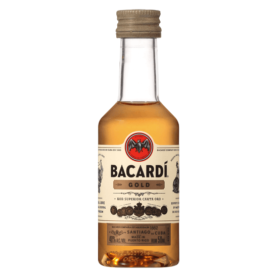 Bacardi Gold Rum 50ml