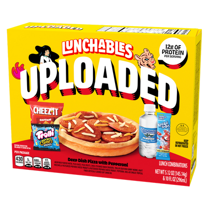 Lunchables Uploaded Pepperoni Deep Dish Pizza - 15oz