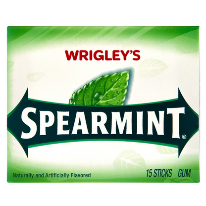 Wrigley's Spearmint Gum 15ct