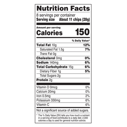 Ruffles Sour Cream & Onion Potato Chips 8oz