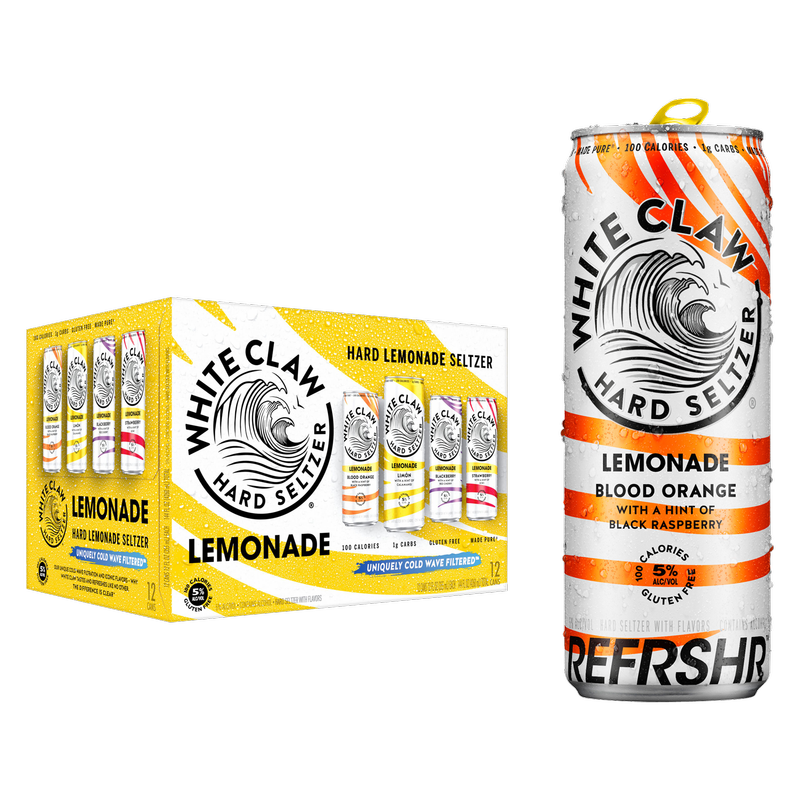 White Claw REFRSHR Lemonade Variety 12pk 12oz Can 5.0% ABV