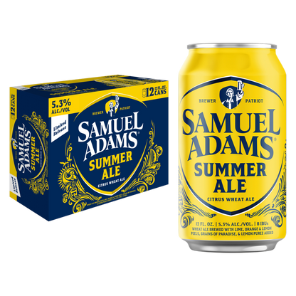 Samuel Adams Summer Ale 12pk 12oz Can 5.3% ABV