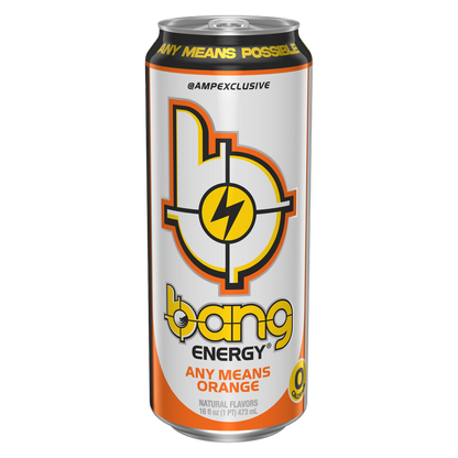 Bang Energy Any Means Orange Energy Drink 16oz Can