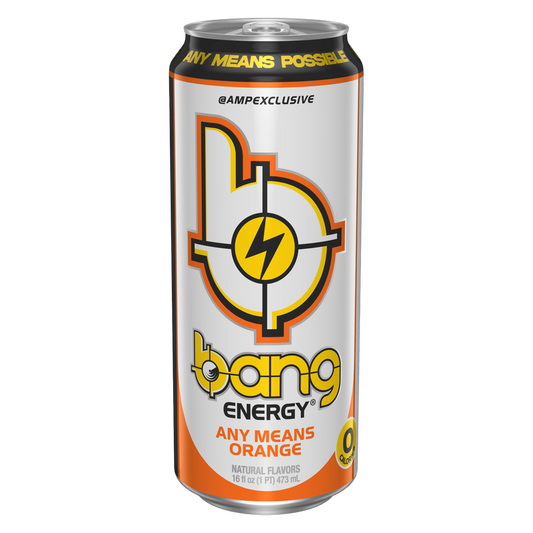 Bang Energy Any Means Orange Energy Drink 16oz Can