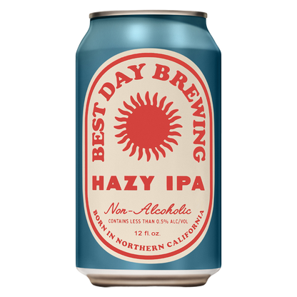 Best Day Hazy IPA Non-Alcoholic 6pk 12oz Can 0.0% ABV
