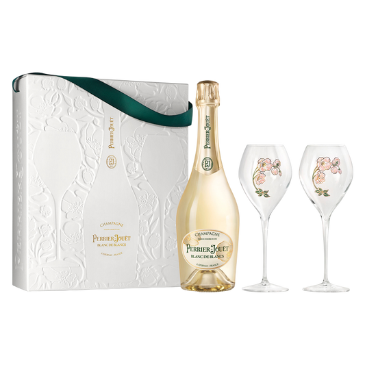 Perrier Jouet Blanc de Blancs Two Flute Gift Set 750ml