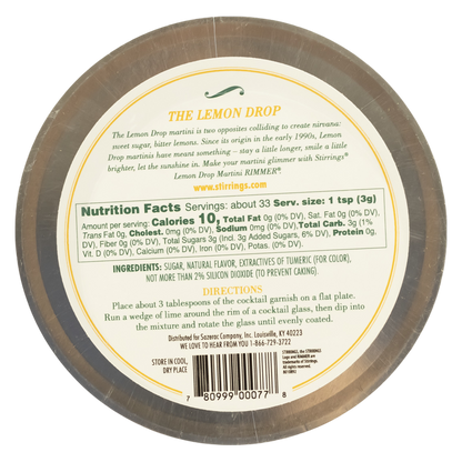 Stirrings Lemon Drop Rimmer 3.5oz