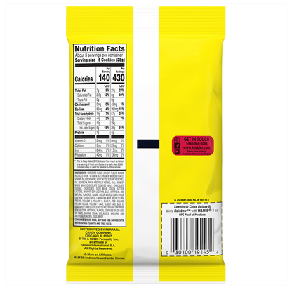 Keebler Chips Deluxe Cookies with Rainbow M&M Candies, 3 oz