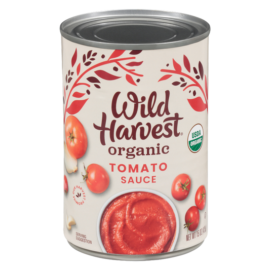 Wild Harvest Organic Tomato Sauce 15oz