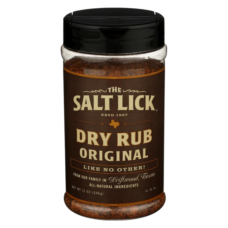 Salt Lick BBQ Original Dry Rub 12 oz