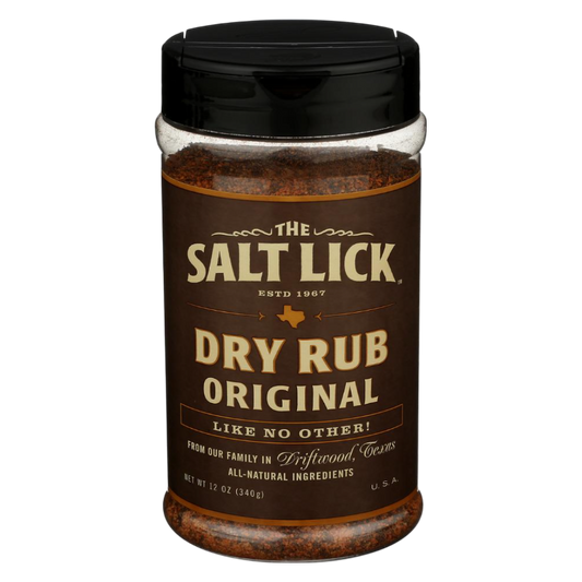 Salt Lick BBQ Original Dry Rub 12 oz