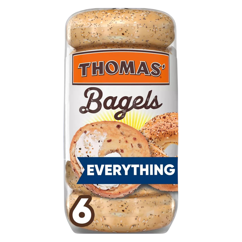Thomas' Everything Bagels - 6ct