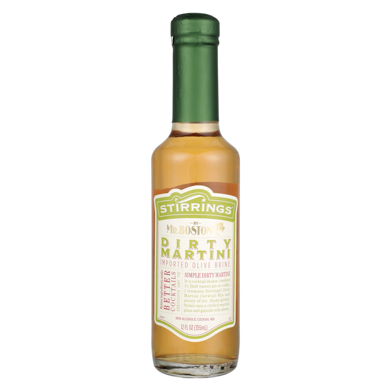 Stirrings Dirty Martini 12oz Btl