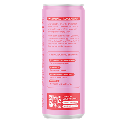 Juvee Watermelon Lime Energy 12oz Can
