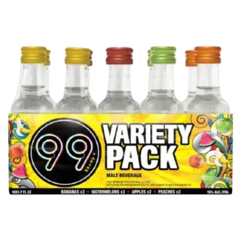 99 Variety Pack 10pk 50ml 15% ABV