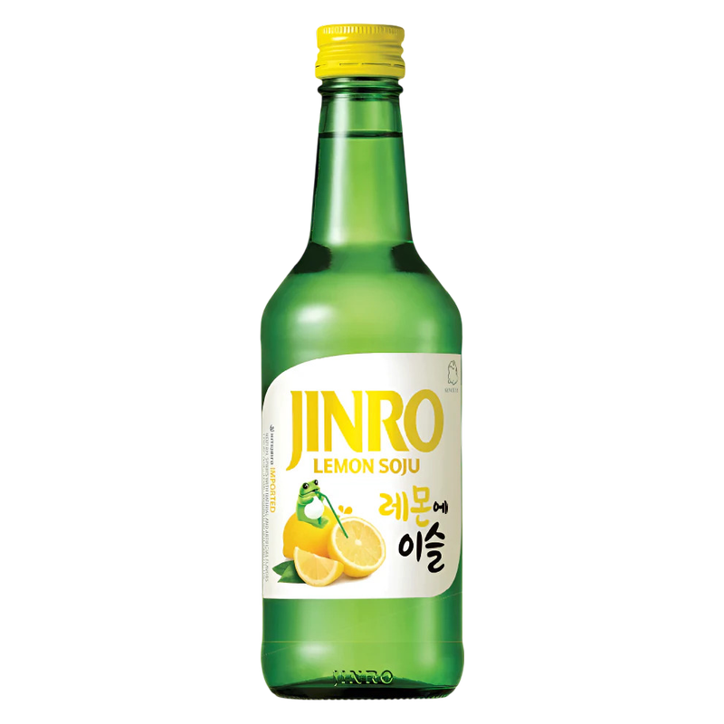 Jinro Lemon Soju 375ml Bottle
