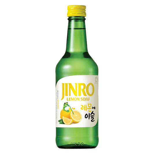 Jinro Lemon Soju 375ml Bottle