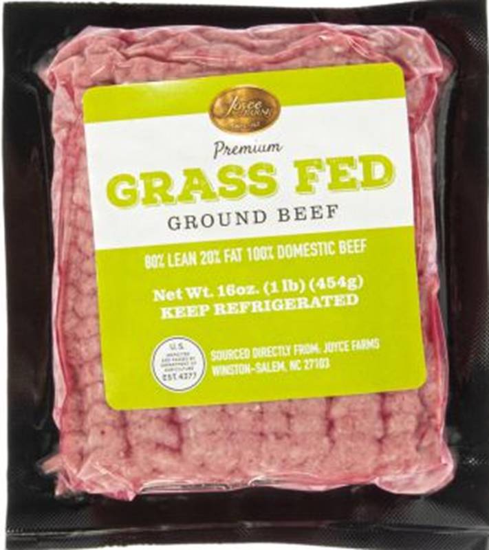 Grass Fed Ground Beef (80/20) - 1lb